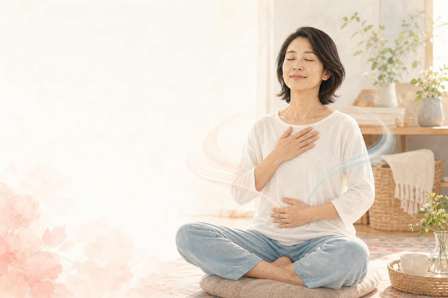 家族にイライラしちゃう時こそ！心と体を整える呼吸法