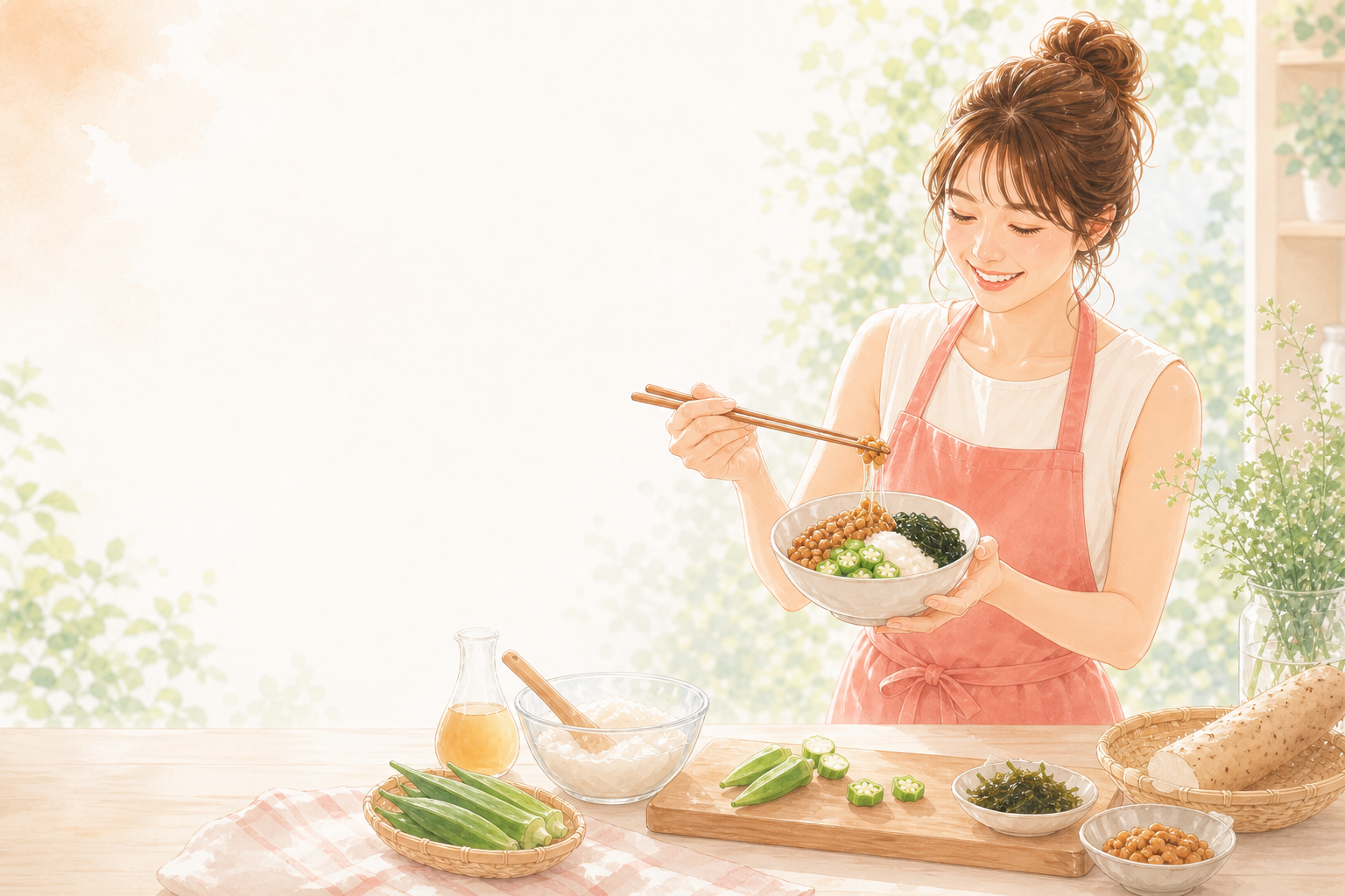 夏バテ知らずの身体を作る！腸活に効く「ネバネバ食材」レシピ